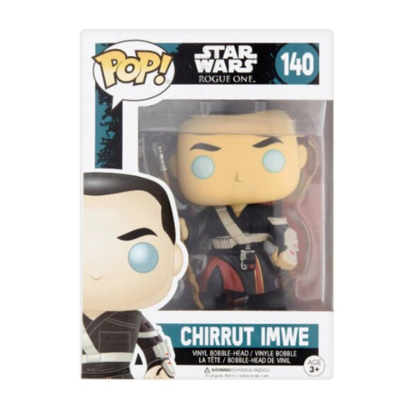 Funko POP! Star Wars Rogue One - Chirrut Imwe Exclusive # 140 - Picture 2 of 2